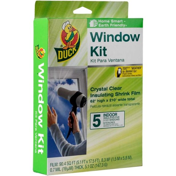Duck Indoor Window Shrink Film Insulation Kit