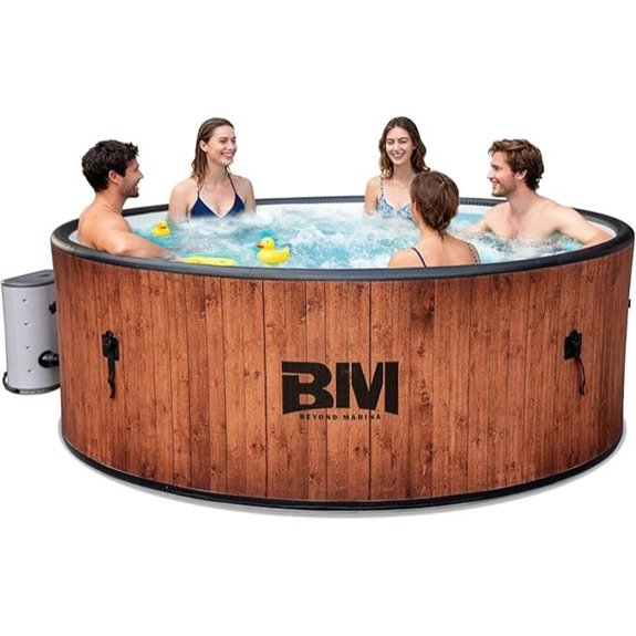 Beyond Marina Inflatable 7-Person Hot Tub with Massage