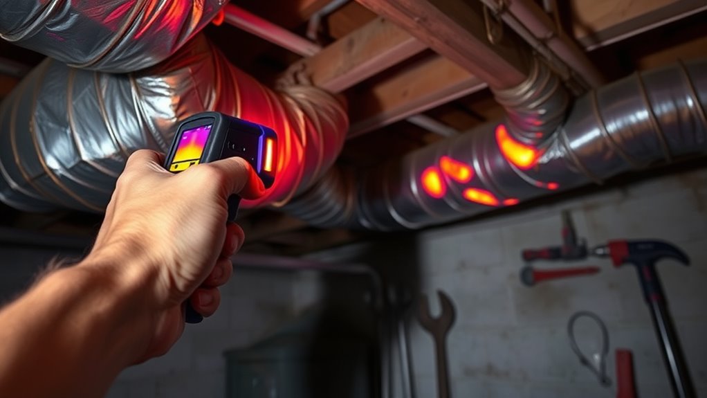 inspect listen detect leaks