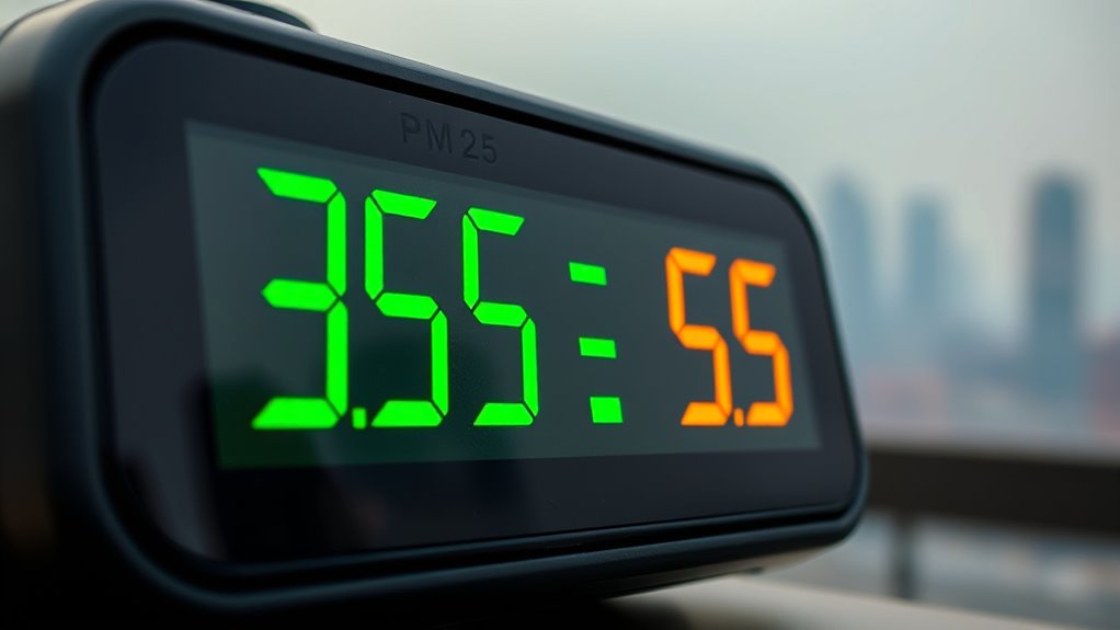 interpreting pm2 5 levels