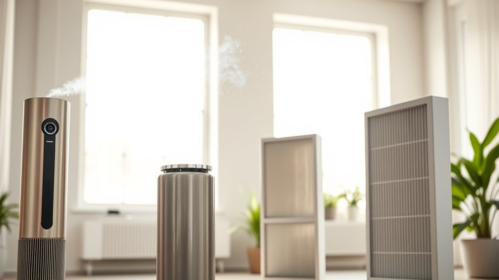 ionizers target tiny airborne pollutants