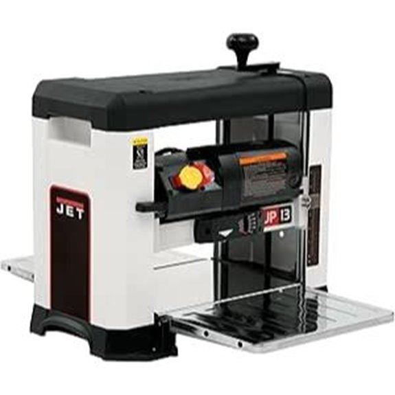 JET 13-Inch Benchtop Planer Helical Style 18/26 FPM 120V 1Ph (JWP-13BT)