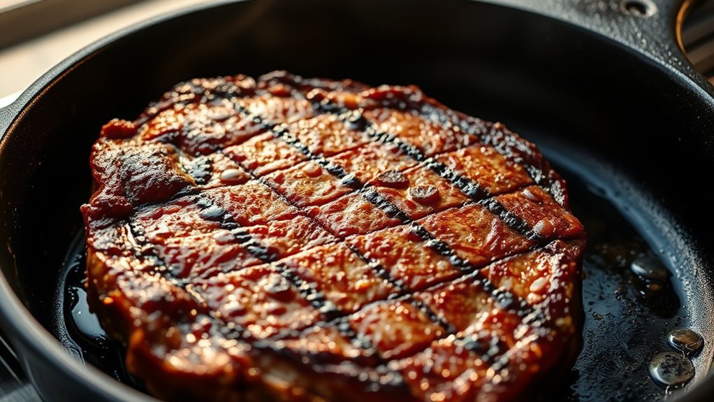 juices escape during cooking