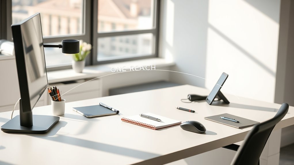 keep essentials within reach