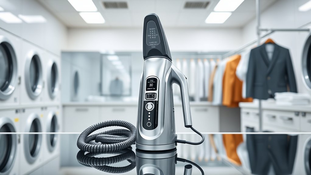 key garment steamer features