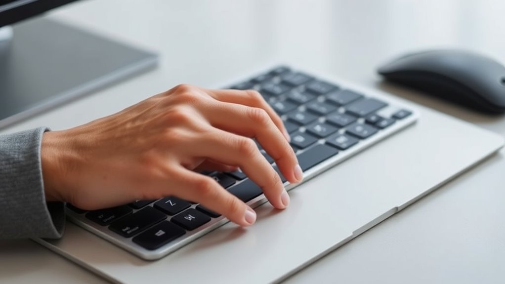 keyboard tilt affects wrist alignment