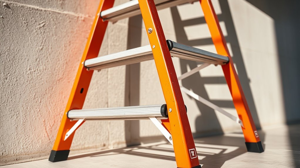 ladder safety physics principles