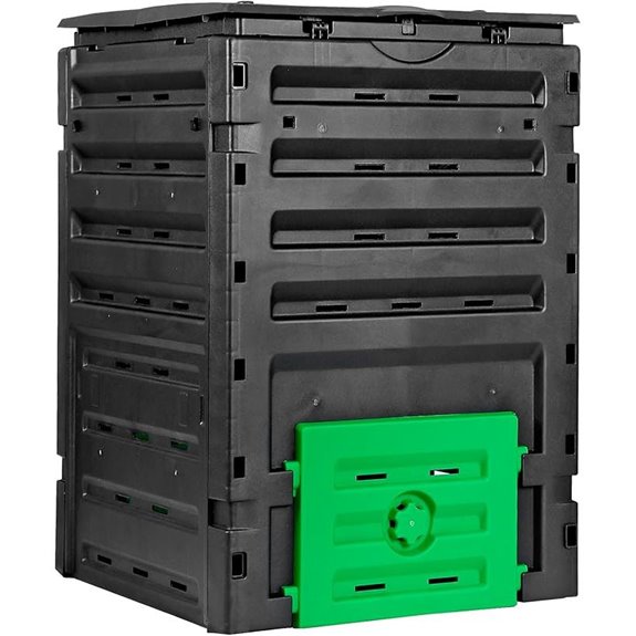 JupiterForce 120 Gallon Compost Bin for Gardens