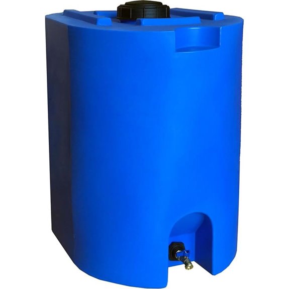 WaterPrepared 55-Gallon Stackable Water Storage Tank