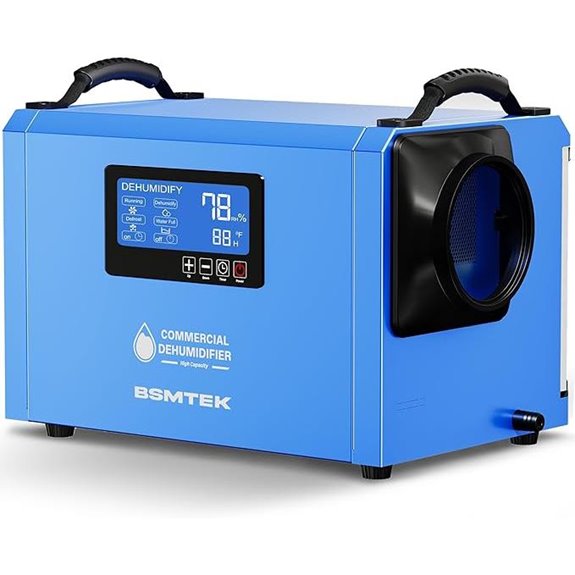 110 Pints Commercial Dehumidifier for Large Spaces