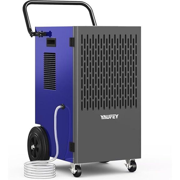 Yaufey 155 Pints Commercial Dehumidifier with Pump