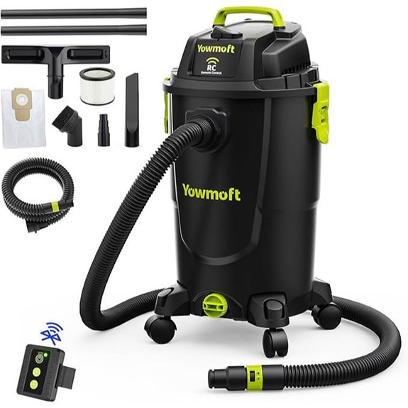 8 Gallon Dust Extractor with Remote Control