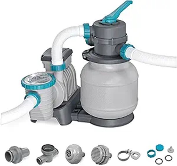 Bestway 1,500 Gallon Pool Sand Filter Pump