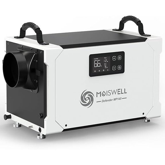 145-Pint Commercial Dehumidifier with Pump and Drain