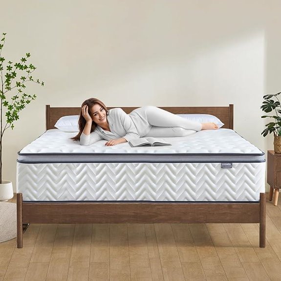 King Size Cooling Gel Memory Foam Mattress
