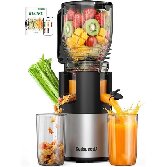 Juicer Machine with Large Feed Chute & High Juice Yield