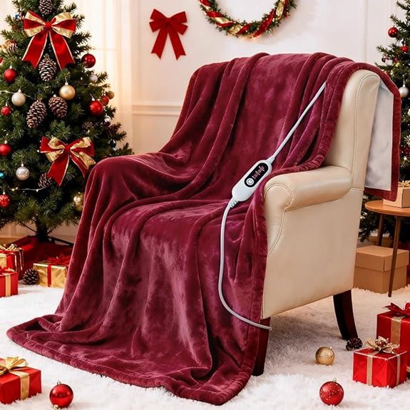 Heated Electric Blanket 50x60 with Auto Shutoff