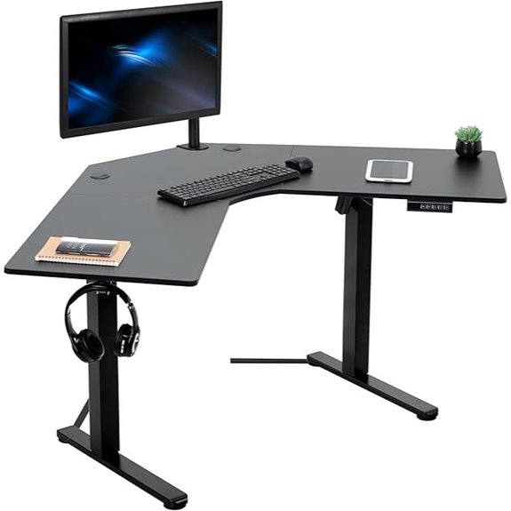 VIVO L-Shaped Electric Standing Desk (47x47 in)