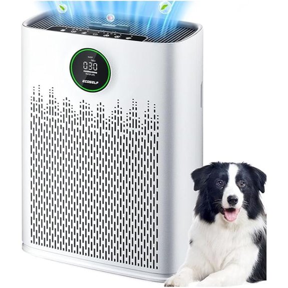 Air Purifier for Large Rooms with HEPA & Aromatherapy