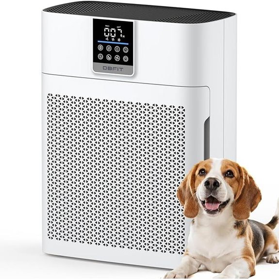 DBFIT HEPA Air Purifier for Large Rooms