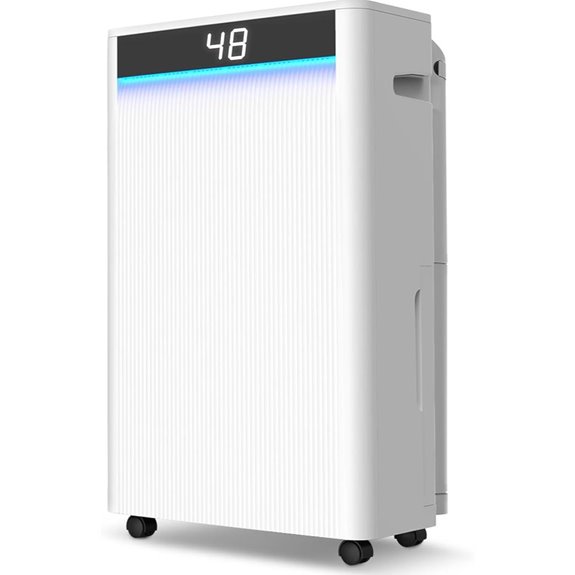Large Room Dehumidifier with Timer and Humidity Control