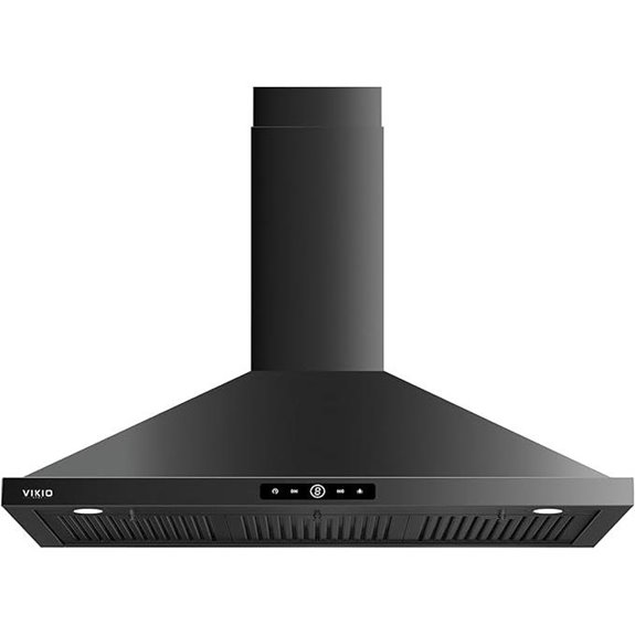 36-Inch Stainless Steel Range Hood with Touch Control