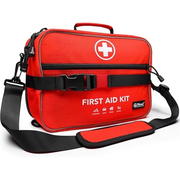 420-Piece Waterproof First Aid Kit for Emergency Use