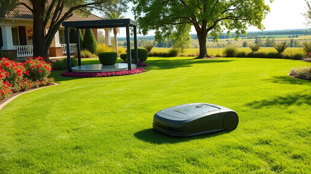 large yard mowing considerations