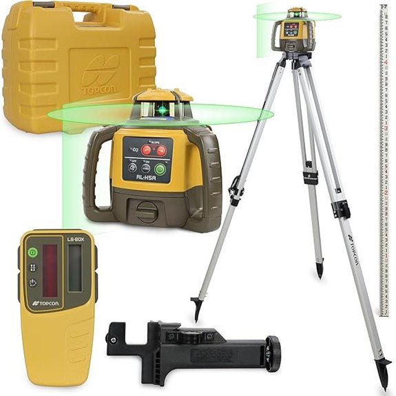 Topcon RL-H5A Laser Level Kit with Tripod