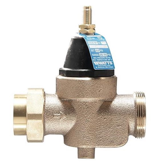Watts LFN45B Lead-Free Copper Water Pressure Regulator