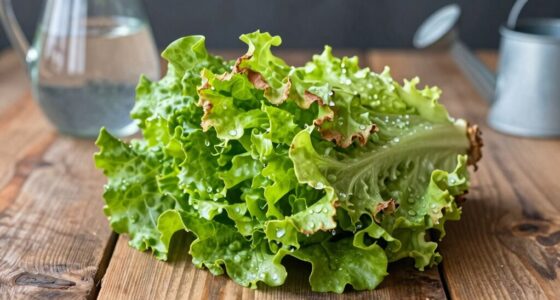 lettuce wilts from dehydration