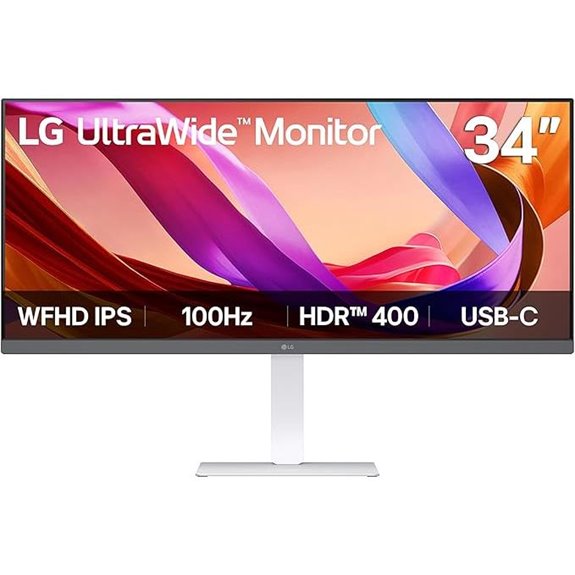 LG 34U530A-W 34-inch UltraWide Monitor
