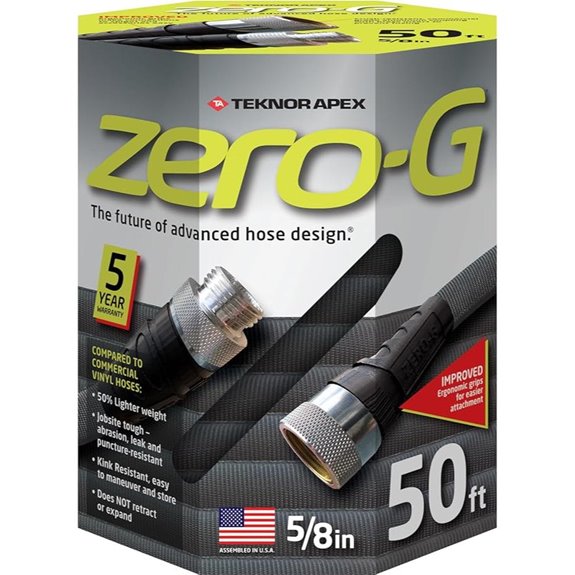 Zero-G 50ft Lightweight Flexible Garden Hose