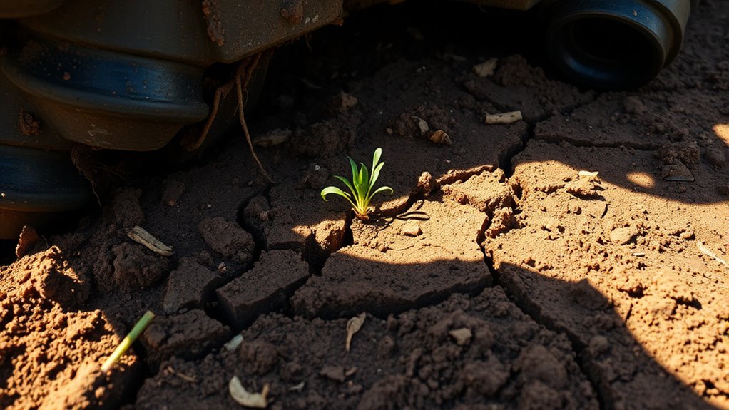 limit machinery improve soil