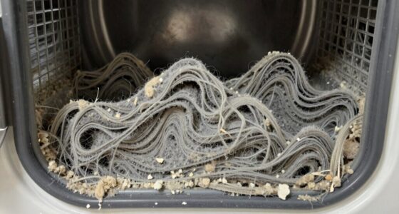 lint accumulation increases fire risk