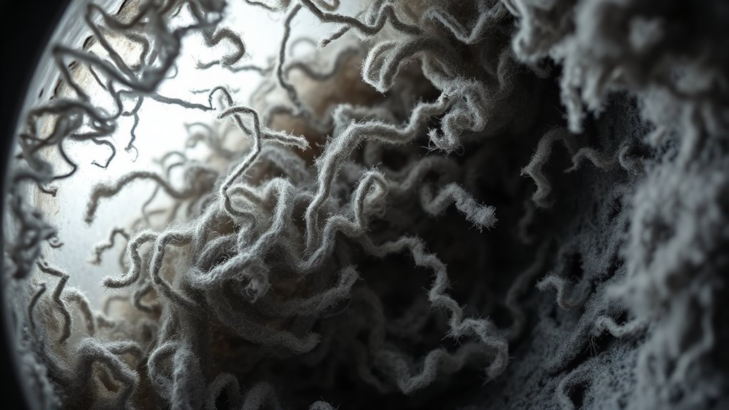 lint buildup ignites fires