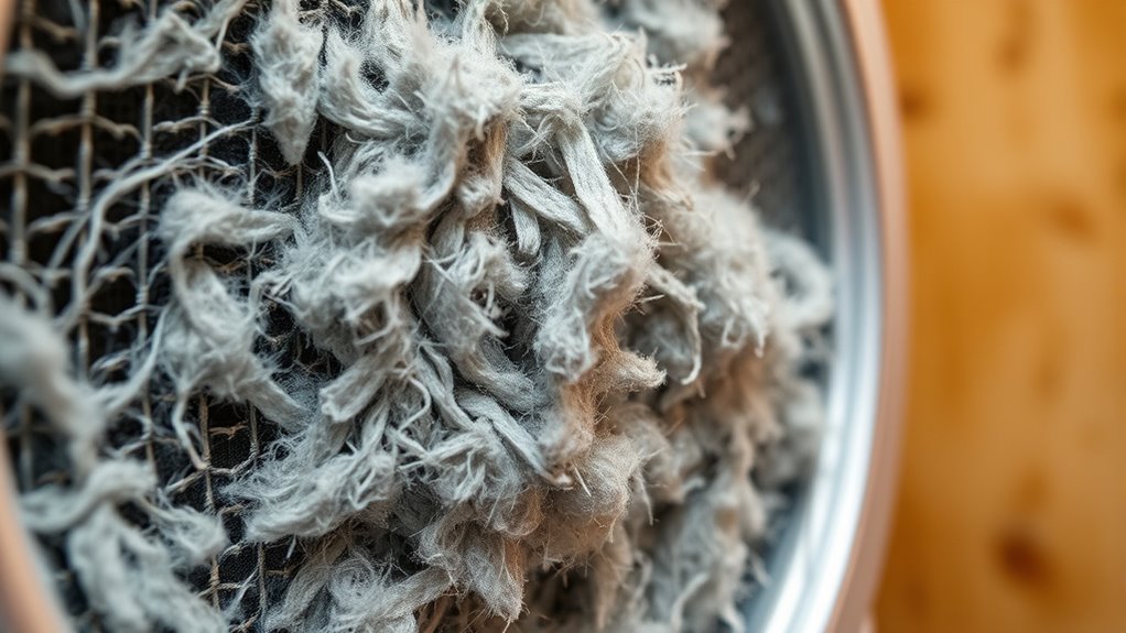 lint buildup increases fire risk