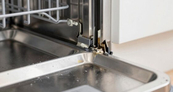 localized dishwasher odor buildup