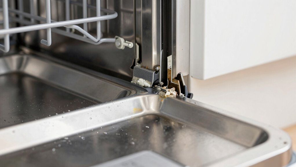 localized dishwasher odor buildup