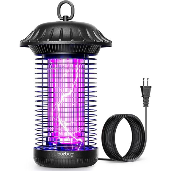 Buzbug LED Mosquito Zapper with 50,000-Hour Lamp