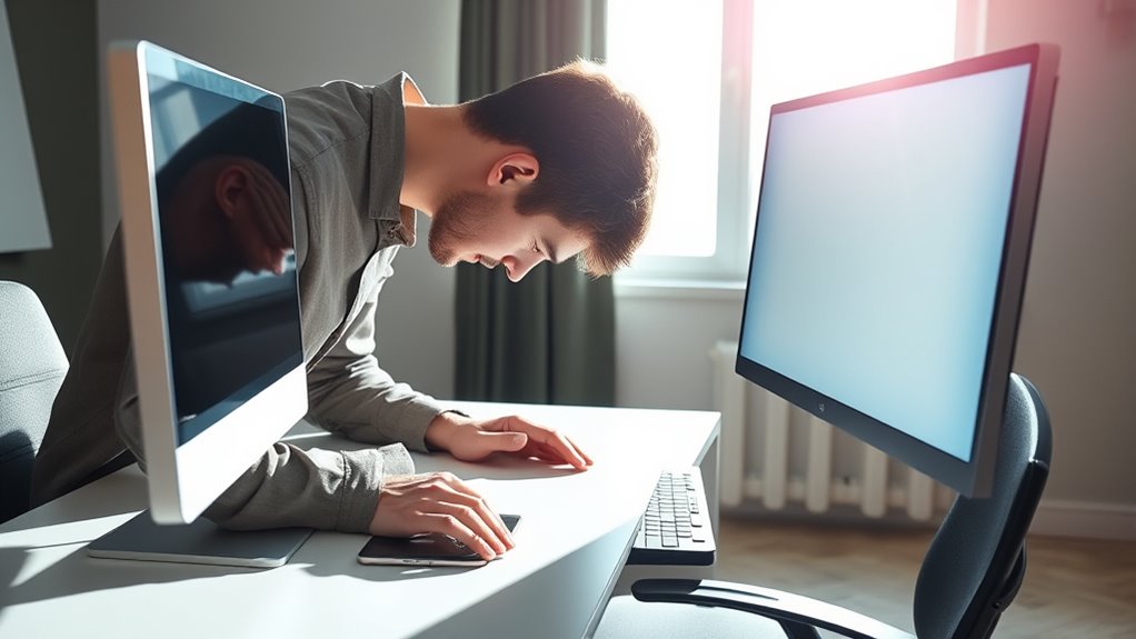 maintain ergonomic posture regularly