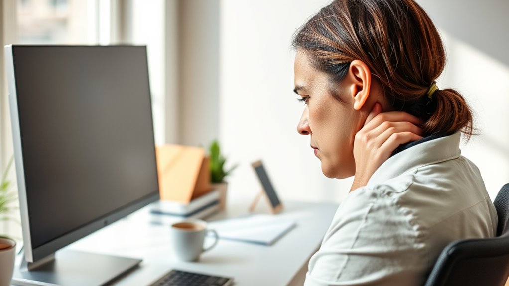 maintain screen eye level