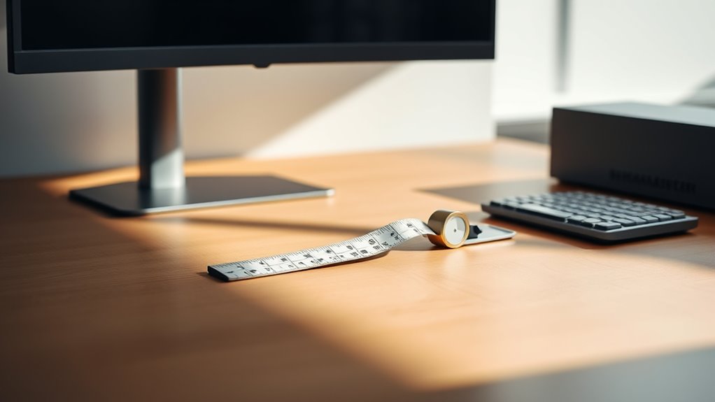 measure and adjust accurately