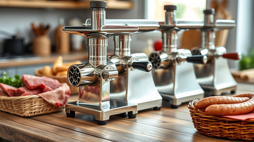 meat grinder selection factors