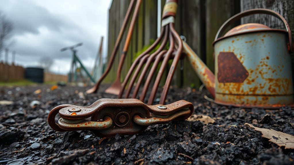 metal items prone to rusting