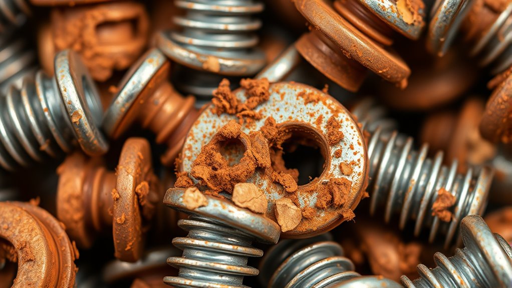 metal pairs accelerate rusting