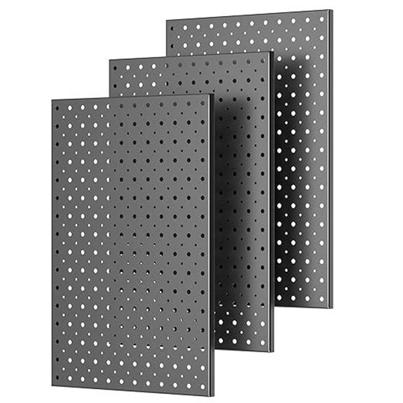 Pegboard Smith Metal Pegboard Panels (3-Pack)