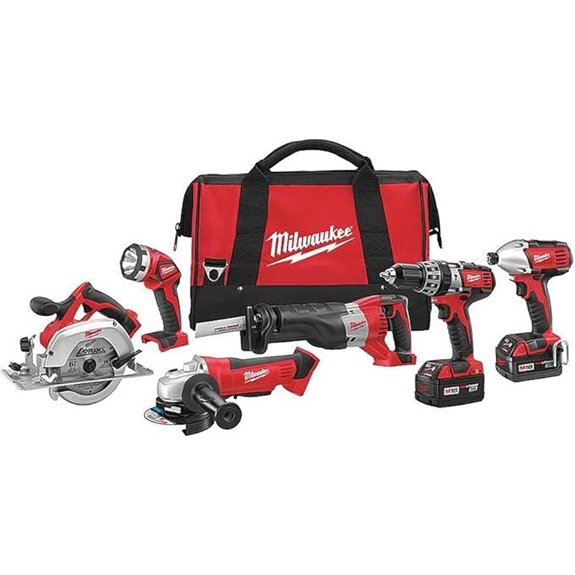 Milwaukee 2696-26 M18 Cordless LITHIUM-ION 6-Tool Combo Kit
