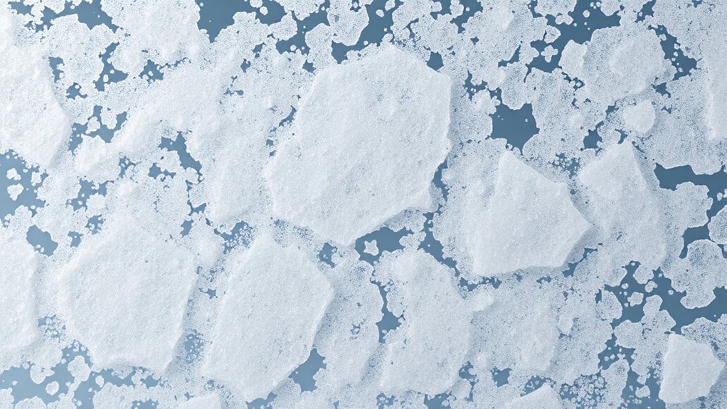 minerals react with soap