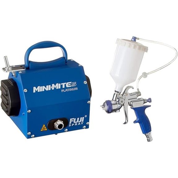 Fuji Spray 2805-T75G Mini-Mite 5 Platinum - T75G Gravity HVLP Spray System